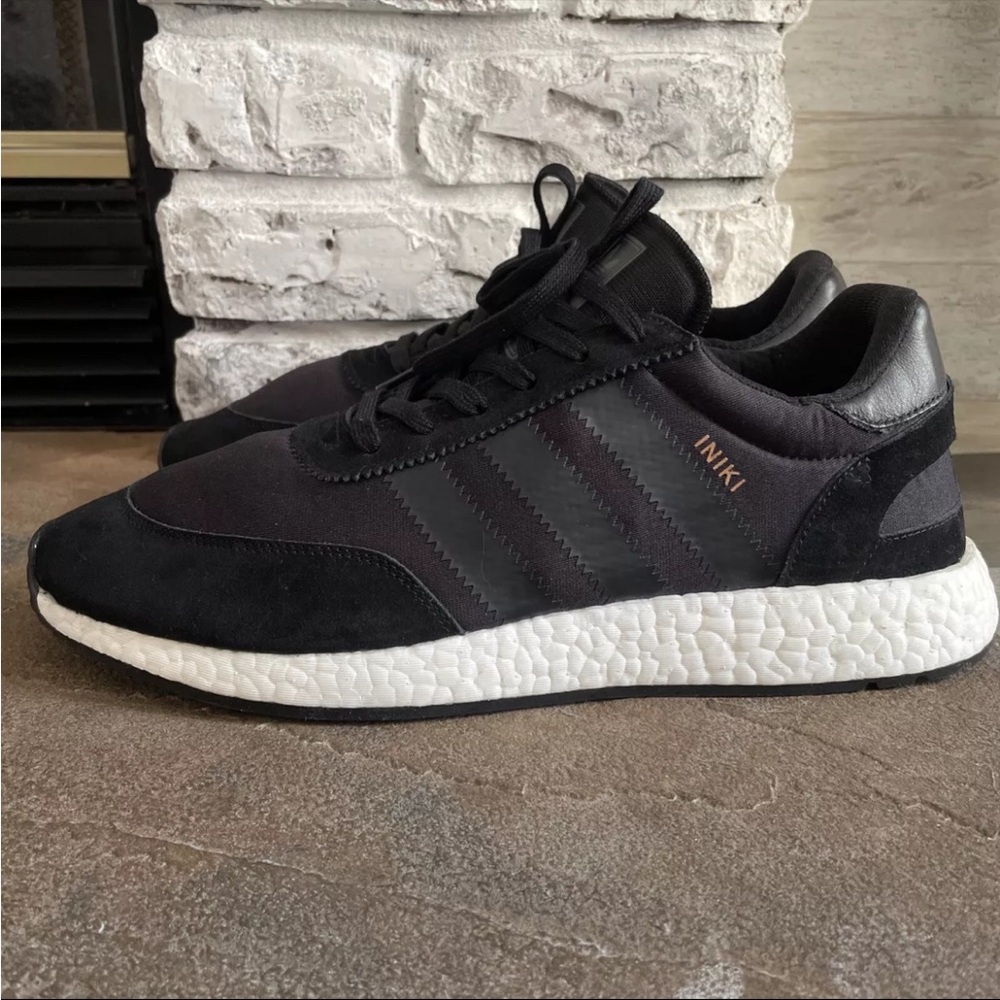 Adidas Men's Black Sneakers Size 14